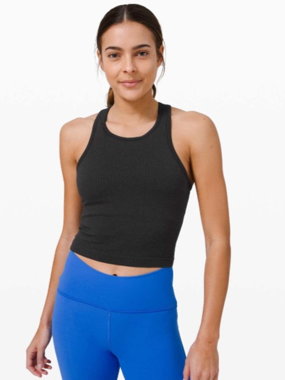 Lululemon Ebb to Street Cropped Racerback Tank Top